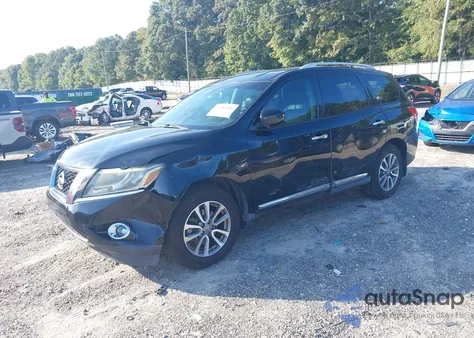 2013 Nissan Pathfinder Sl from USA, damaged, VIN 5N1AR2MM2DC668935